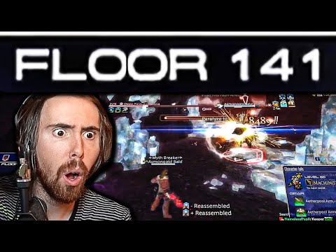 Asmongold First Attempt at FFXIV RAREST Title | Solo Palace of the Dead