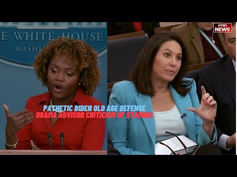 KJP Gives Pathetic Biden Old Age Defense, Waves Off Obama Advisor Axelrod's Criticism Of Stamina
