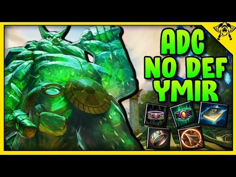 NO DEFENSE FULL ATTACK SPEED ADC YMIR ACTUALLY SLAPS!  - Masters Ranked Duel - SMITE