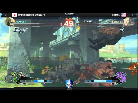 Double Elimination - Top 16 Winners - RZR Itazan (Zangief) vs Chuan(Guile)