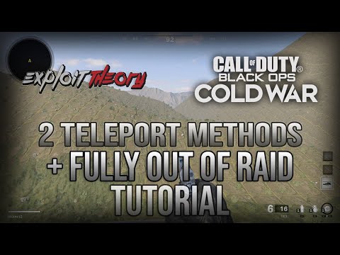 2 TELEPORT METHODS + FULLY OUT OF RAID GLITCH | Call of Duty Black Ops Cold War | Tutorial