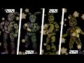 ALL TYPES OF SPRINGTRAP Animatronics Fanmade Timeline V1