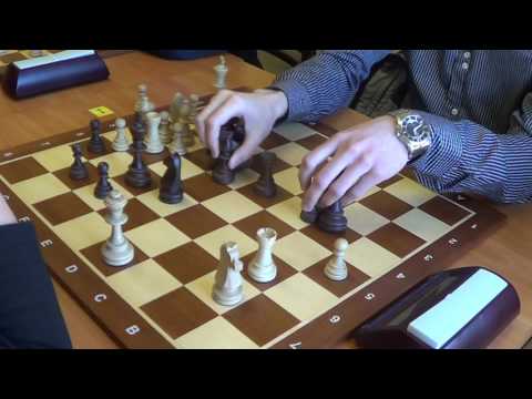 FM Bernotas Arturs - Pjotrs Koljasa, chess rapid, French defence, PART 2