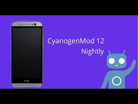 CM 12 On HTC ONE M8 - Android 5.0.2