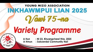 Download lagu YMA INKHAWMPUI LIAN, Vawi 75-na, 2025, Variety Programme, 23.10.2025 mp3 Download lagu YMA INKHAWMPUI LIAN, Vawi 75-na, 2025, Variety Programme, 23.10.2025 mp3