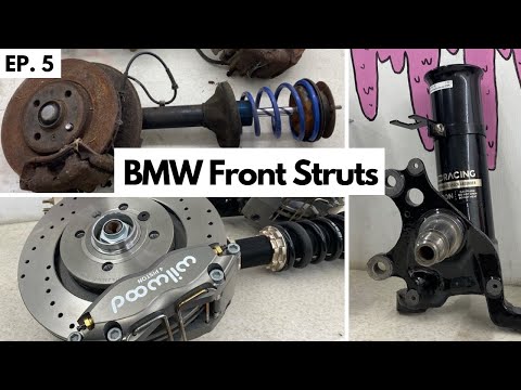 EP. 5 My BMW E30 Restoration - Front Struts - Complete Restoration & Upgrades