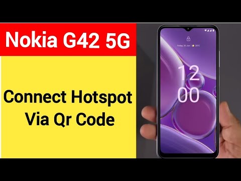 How to connect hotspot via QR code, Nokia G42 5G wireless internet connect kaise karen
