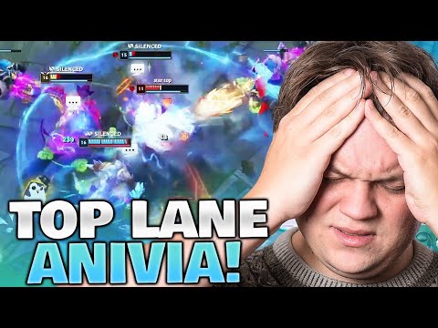 Mein GEHIRN hatte einen Aussetzer mit Anivia TOP LANE!