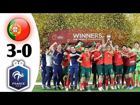 Portugal U17 3-0 France U17 | Final Highlights & Goals | UEFA U17 Championship 2025