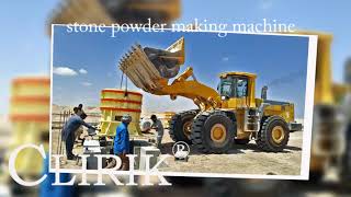 Clirik Grinding mill used for gypsum stone powder making-client sites