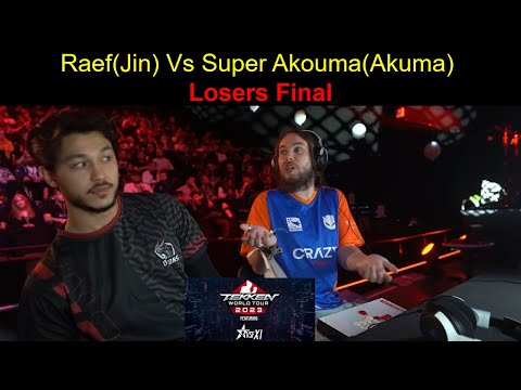 RAEF(Jin) Vs Super Akouma(Akuma) | LosersFinal | TWT2023 VSF XI | Tekken7