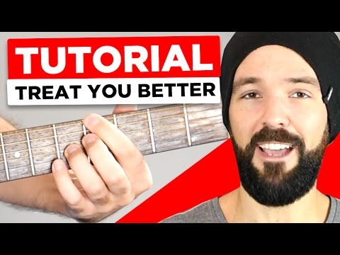 Shawn Mendes - Treat You Better - Gitarre lernen - Teil 2