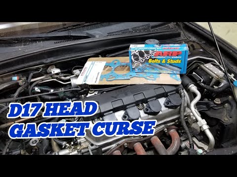 The D17 gets a new Head Gasket and ARP head studs