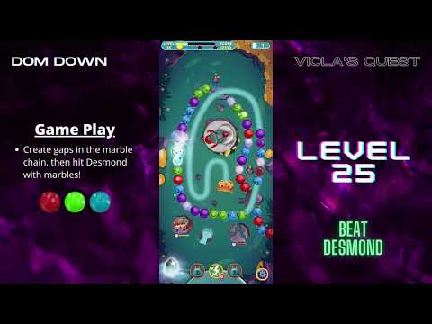 Viola's Quest 🟣🟠🔴 / Level 25 / Dom Down