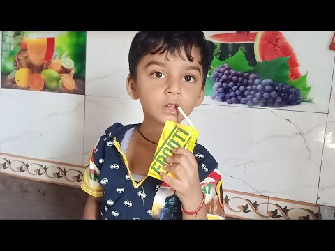 Ruddus Drinking Frooti 2020| Funny Beby Drinking Frooti| Frooti| Rudraraj| Kids Drinking Mango Juice