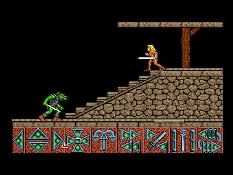 CROSSOVER: Amiga Barbarian (Psygnosis) game meets C64 Barbarian (Palace) music