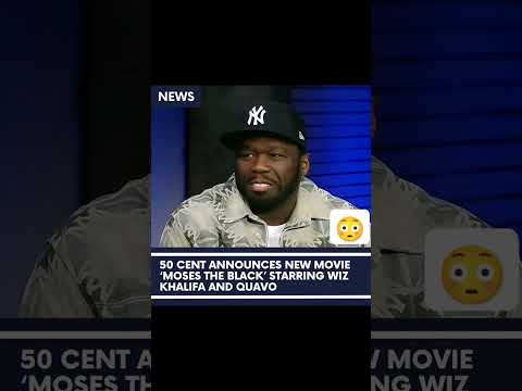 50cent announced new movie"Moses the black"starring Wiz kalifa &quavo#50cent #quavo #wizkhalifa#rap