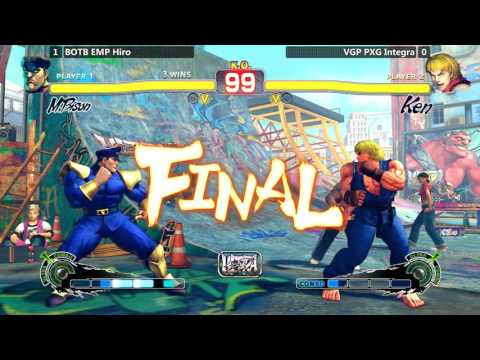 USF4 @ NLBC #143 Winners Finals - BOTB EMP Hiro vs VGP PXG Integra [720p/60fps]
