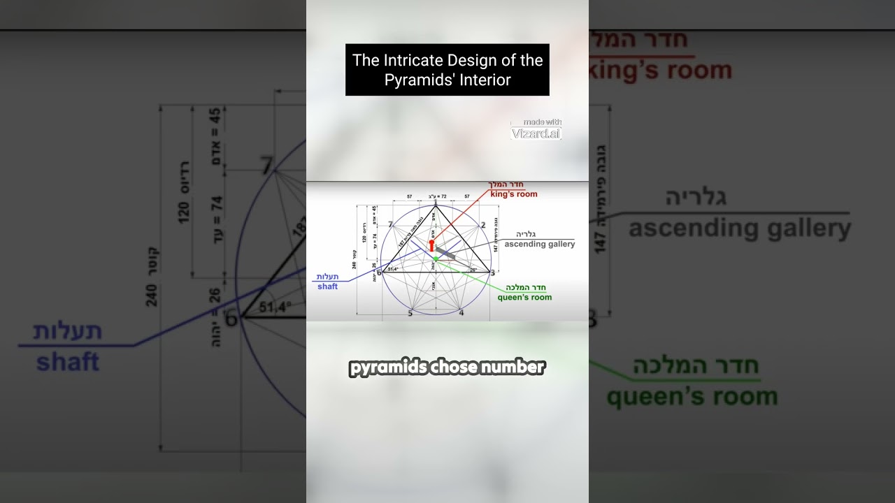 The Intricate Design of the Pyramids' Interior
