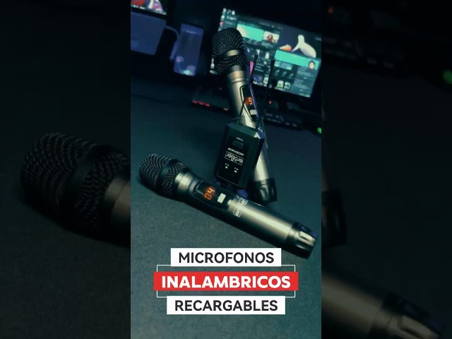 Vídeo relacionado con ZAICOLER Doble Micrófono Inalámbrico UHF Dinámico de Mano,Receptor Recargable de 800MAH,Cancelación Ruido,Sonido Claro,Amplia Compatibilidad,para Karaoke,Cantos,Hogar,Reuniones Y