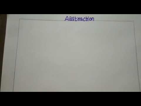 Abstraction in software engineering by Swetha(Tutorial-2)