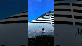 ⚓️MSC WORLD AMERICA WHITE PARTY🎉  #cruiseship #cruisetour #cruise