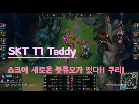 T1 Teddy Syndra+T1 Kuri Nautilus S10 KR Challenger // 테디와 쿠리!! SKT의 새로운 봇듀오가 떴다!