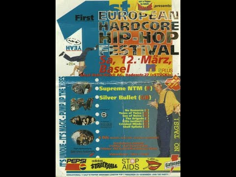 Pt. 2  - T.C.M., II Tone Committee, Tha Brigade @ European Hardcore Hip Hop festival Basel (CH) 1994