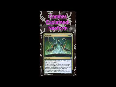 MTG combos explained | Neoform | #Shorts