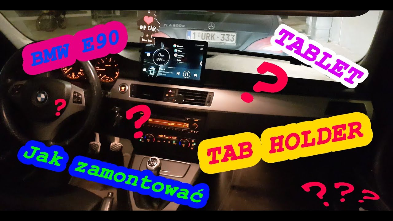 Watch BMW e90 e91 e92 iPad navi ANDROID jak zrobić tanio uchwyt na TABLET TAB HOLDER install Display GPS ! now BMW e90 e91 e92 iPad navi ANDROID jak zrobić tanio uchwyt na TABLET TAB HOLDER install Display GPS !