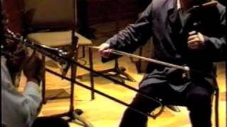 Duo improvisation for trombone and erhu - George Lewis and Yi-Yi Wang