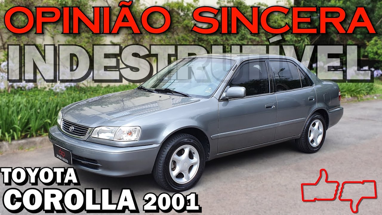 Toyota Corolla XEi 2001 - Tudo sobre o carro japonês indestrutível! Vale a pena? Preço, consumo