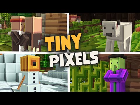 Minecrafting - Texture Packs, Seeds & Builds - Tiny Pixels 16x16 | Minecraft Texture Pack | Download & Showcase