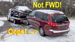 How NOT to Tow an AWD Car!