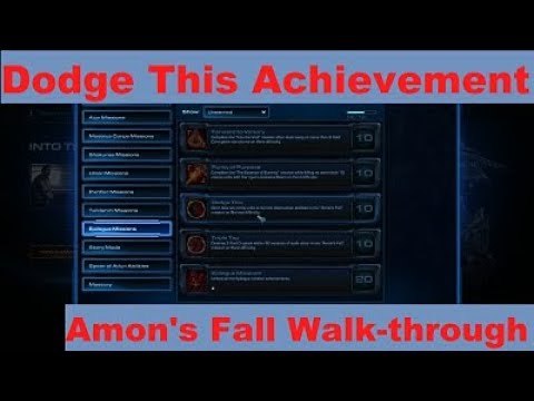 StarCraft 2: How to Get The "Dodge This" Achievement (Amon's Fall LOTV Mission Epilogue)