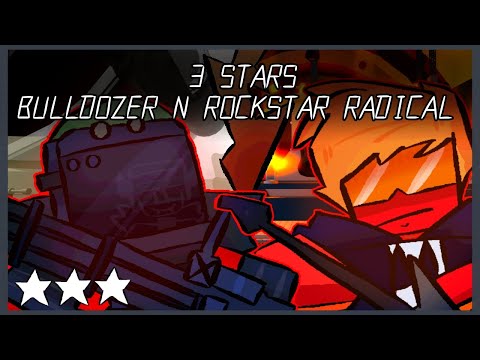 3 Stars BULLDOZER & ROCKSTAR RADICAL Guide // Roblox The Battle Bricks