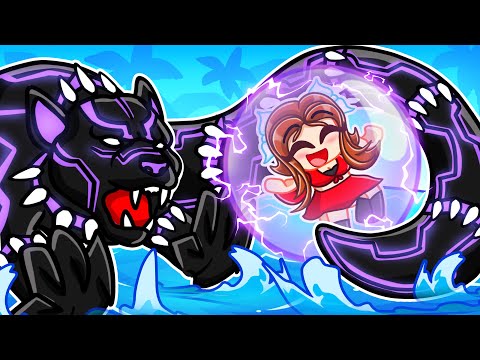 Playing As A PROTECTIVE BLACK PANTHER SEA MONSTER In CREATURES Of SONARIA