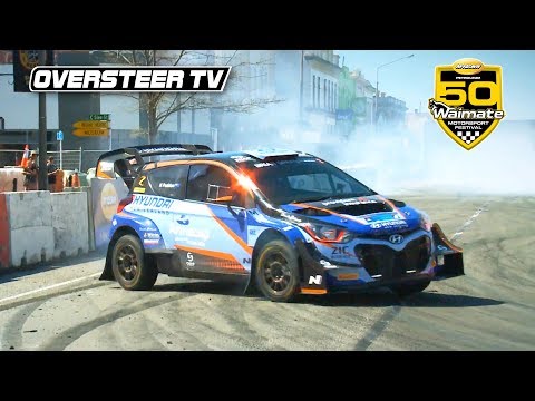 Hayden Paddon - Hyundai i20 AP4 Rally Car Demo - Waimate 50 Motorsport Festival 2018