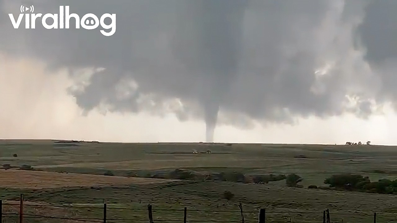 She Cannot Believe This Tornado Is Happening || ViralHog