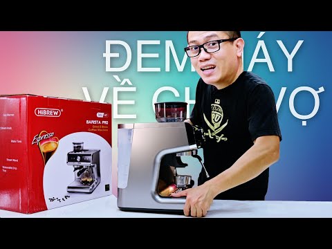 Avalie Hibrew 5020: All In One, xay, làm espresso, latte, cappuccino