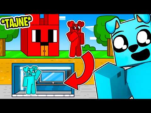 ZBUDOWAŁEM *TAJNĄ BAZĘ* pod DOMKIEM PIMPKA w Minecraft!