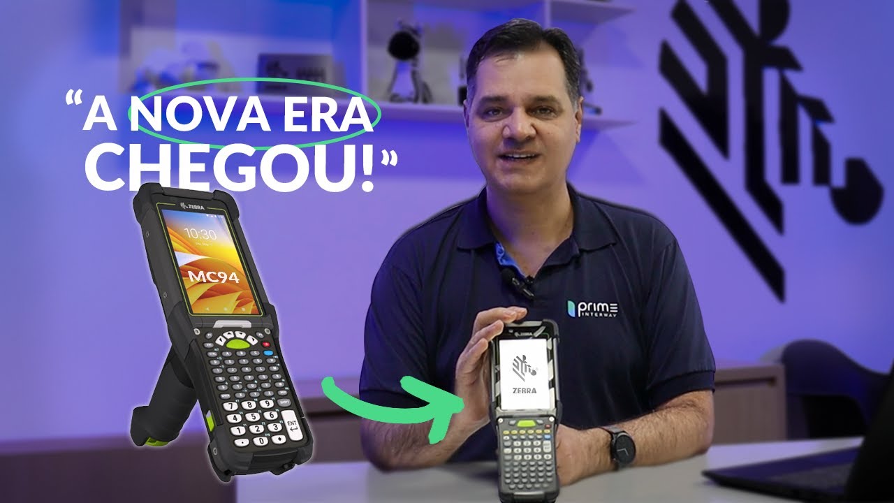 UNBOXING #13 - MC94, a nova era de coletores de dados da Zebra