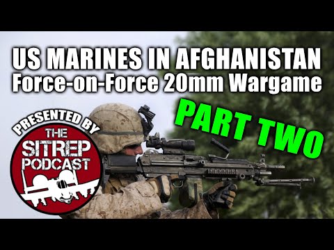 Savage Firefight in 2009 Afghanistan, Force-on-Force 20mm Wargame (Part 2)
