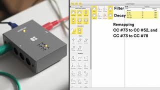 Video thumbnail for Sending Multiple MIDI CC Messages with One Knob Using Midihub by Blokas