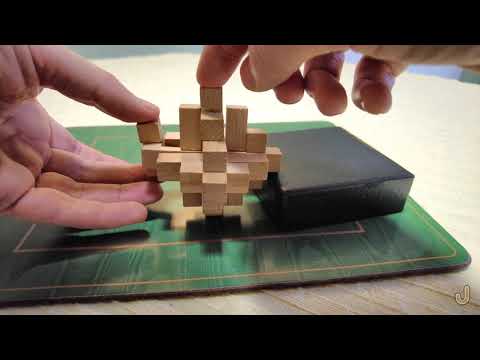 How to Solve ‘The Grid’ Wooden Puzzle — Step-by-Step Guide | Burr Puzzle