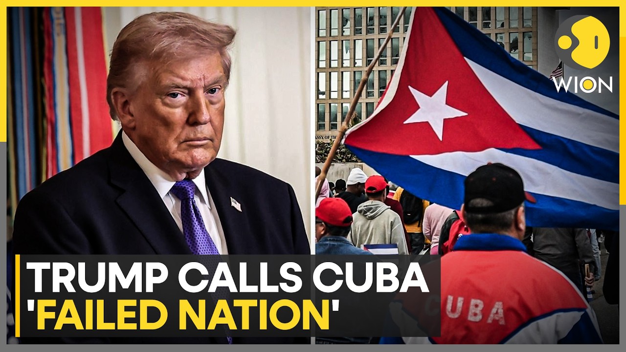 Trump Renews Threats To Topple Govt In Cuba, Calls It A 'Failed Nation' | WION