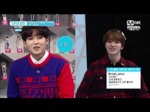 141212 Girl group dance battle - Ryeowook vs. Sungjong
