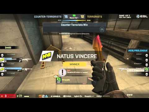 bondik's Moment on Match Point - FlipSid3 vs Natus Vincere CS:GO ESL Pro League