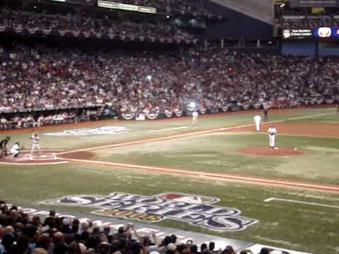 World Series 2008, Game 1, First Pitch