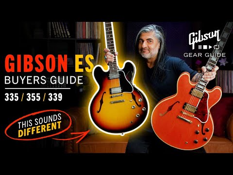 Is The Gibson ES-335 The MOST Versatile Guitar EVER? Gibson ES-335 vs ES-355 vs ES-339 Comparison